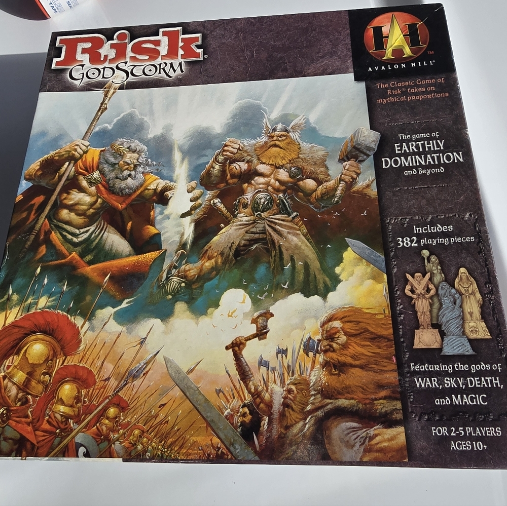 Risk Godstorm Game